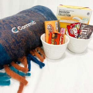 Commit Gift Basket: Snuggle & Snack