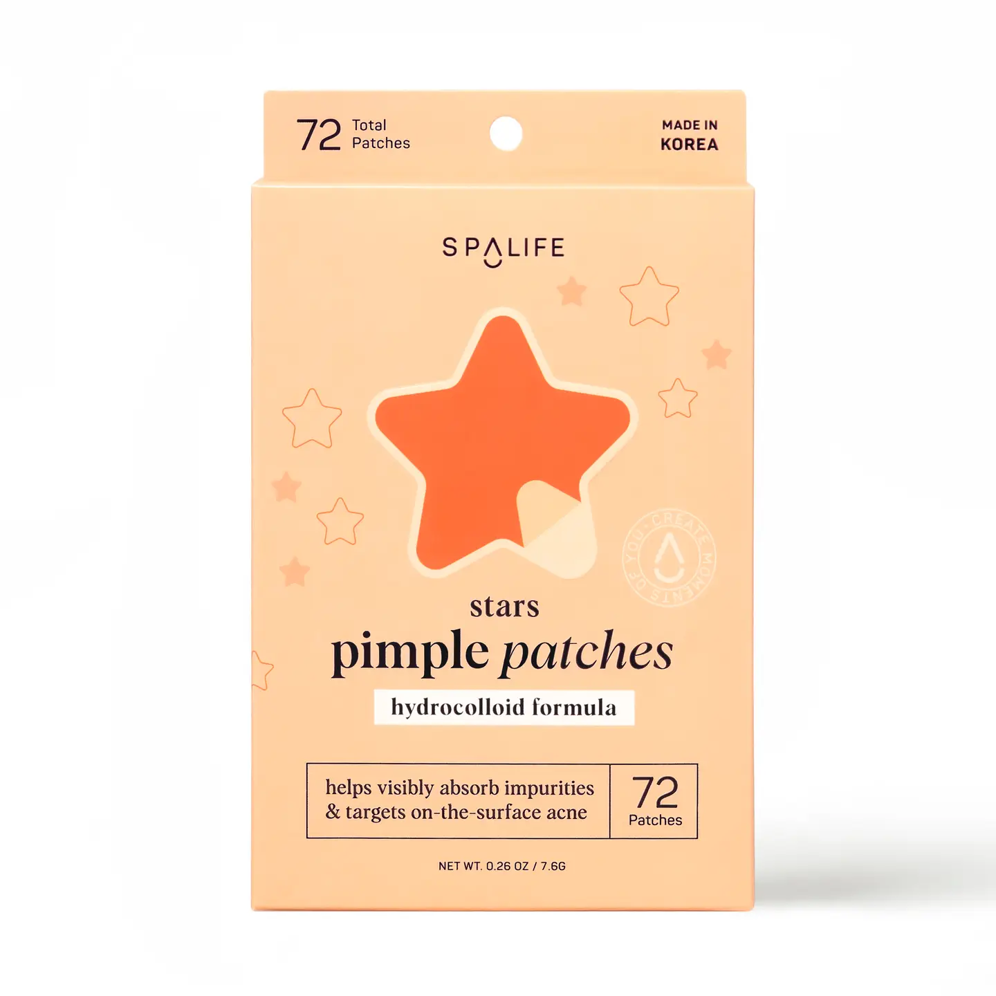 Star Pimple Patch 72 Ct